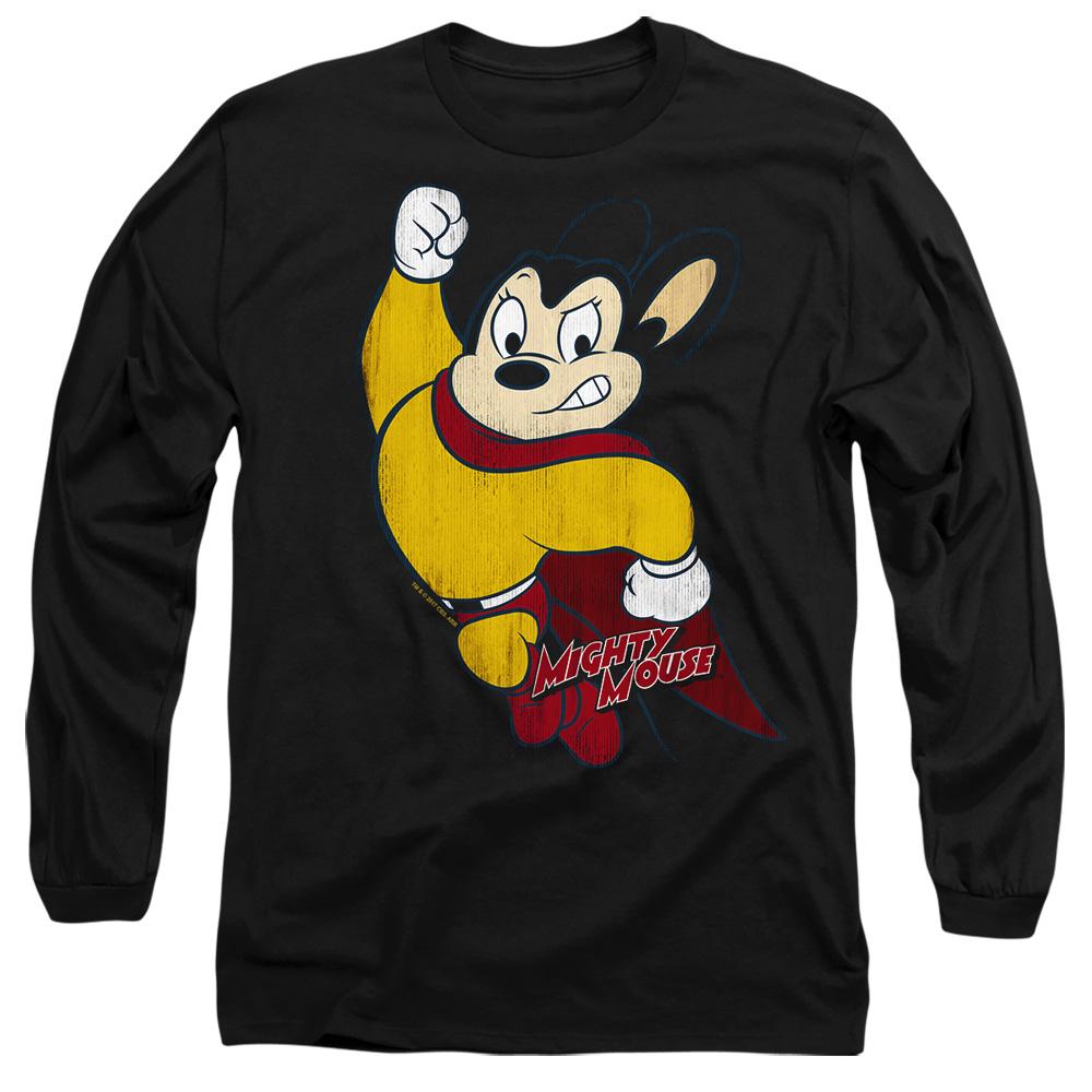 Mighty Mouse Unisex Adult Classic Hero T-Shirt