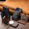 Detachable for MagSafe Magnetic Wallet with Card Holder Phone Case for IPhone 16 Plus 15 14 13 12 Pro Max Leather Cover