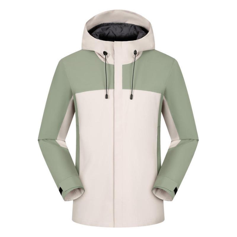 

Color-blocked Anti-static Single-layer Jacket Outdoor Sports Cycling Clothes Work Clothes Same As Men and Women S