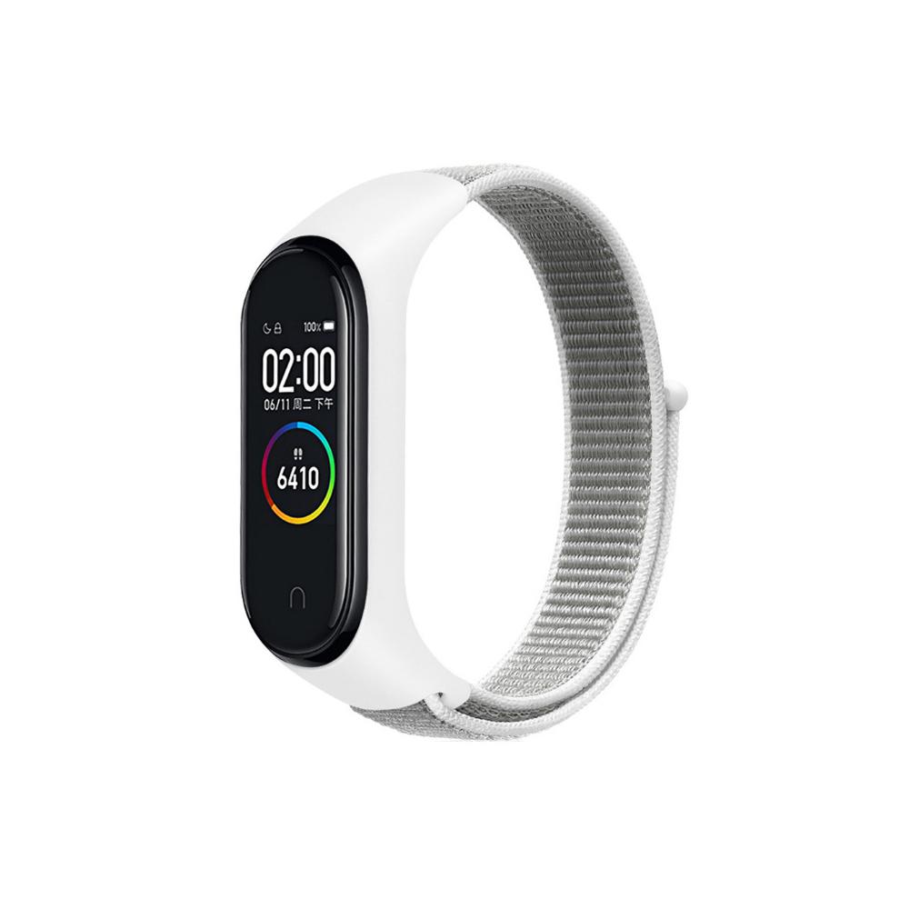 Nylon Schlaufenarmband für Xiaomi Mi Band 9 8 Geflochtenes Verstellbares Ersatz-Uhrenarmband Sportarmband für Mi Band 8 7 6 5 4 3 Armband