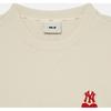 New MLB New York Yankees Sweatshirts Unisex Cream 3AMTH0234-50CRD