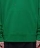 Flat Terry Oversized Hooded Sweatshirt [Jolly Green]
