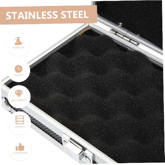 Мини-кейс Алюминиевый держатель для инструментов Коробка-кейс, Детский кейс Zarges Алюминиевые кейсы Профессиональный полетный кейс Ящик для инструментов Органайзер для дорожного багажа