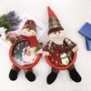 Christmas Wall Clock Santa Claus Christmas Wall Clock Pendant Christmas Decoration