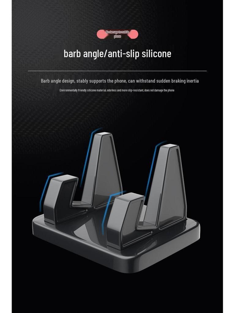 Kreslený držák na telefon na palubní desku auta - Multifunkční držák pro podporu navigace