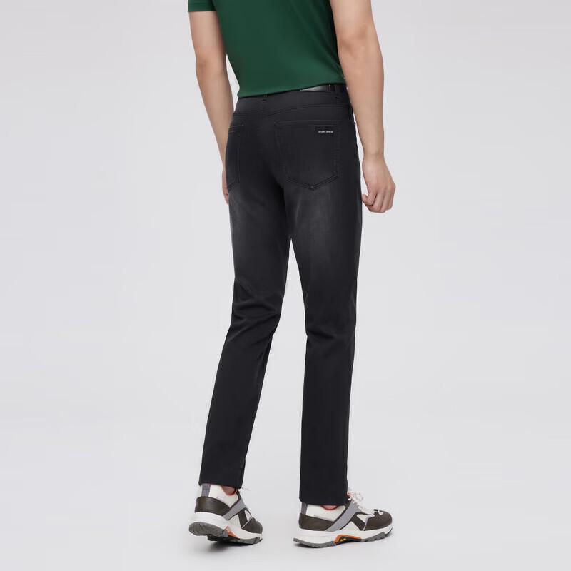 K-Boxing Men's Business Casual Straight-Leg Jeans NQRN2009