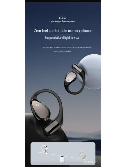 2026 New Model X5S Ear Hook Bluetooth V6.0 AI Translation Earphones