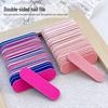 100-Pack Mini Double-Sided Nail Buffing and Polishing Sticks