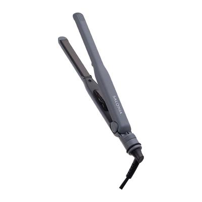 Salonia Hair Straightener 15mm Travel Compatible Gray SL-004SGR