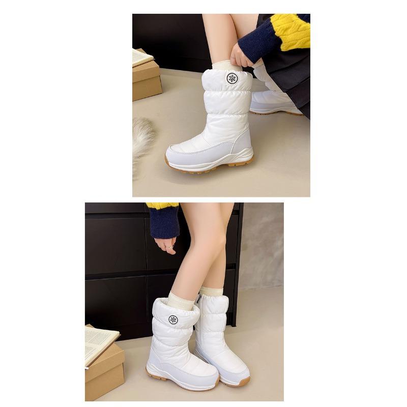 Winter Outdoor Mid Calf Snow Boots Non Slip Warm Durable Women S