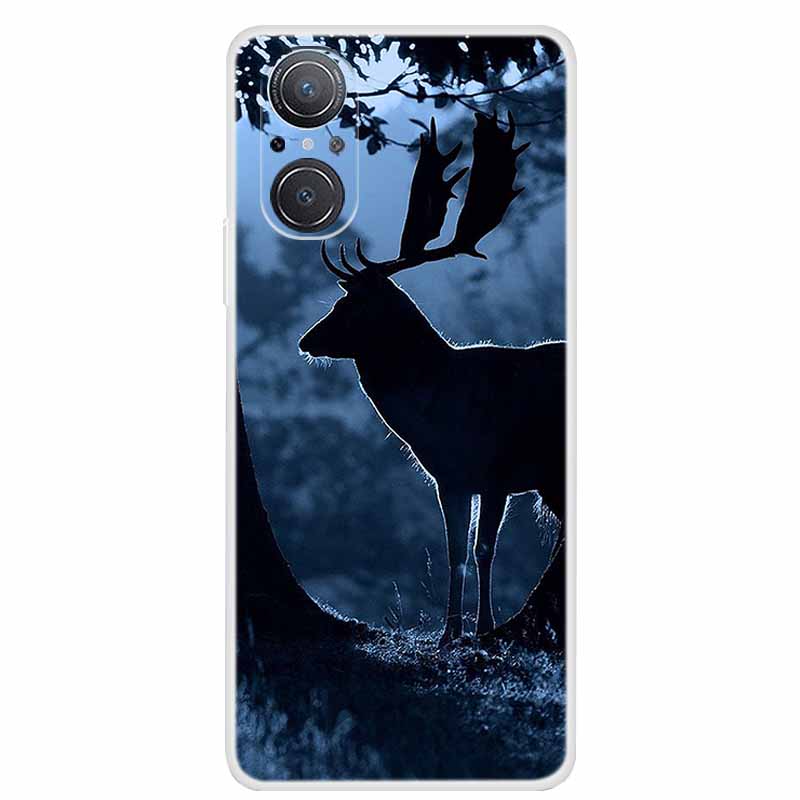For Huawei nova 9 SE Case Nova9 Clear Soft TPU Silicone Cats Back Cover for Huawei Nova 9SE Case Nova9SE Funda Shockproof Coque