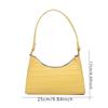 1 Pcs Underarm Bag Retro Casual Women Handbag Leather Solid Color Bag Fashion Exquisite Shoulder Bags for Women Pattern