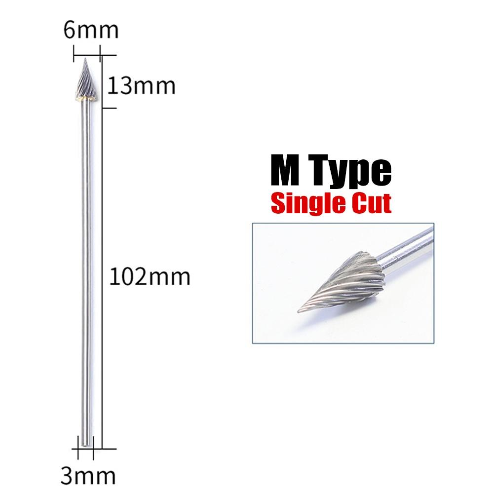 Burr Tungsten Rotary Burrs Carbide Engraving Deburring And Reaming