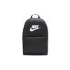 Heritage Basic Logo Solid Color Student Portable Polyester 15 Inch Laptop Backpack Unisex Backpack Black DC4244-010