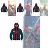 Spider Man Digital Print Hoodie For Men And Women Casual Fall Wear