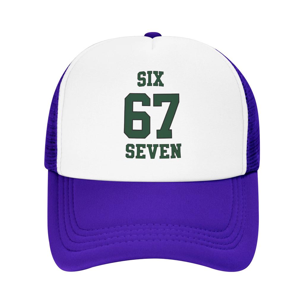 Custom Six Seven  Baseball Cap Unisex Women Breathable  Dad Hat Outdoor