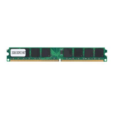 2GB DDR2 667MHz PC2 5300 PC atminties RAM 240 kontaktų modulis plokštė skirta Intel AMD