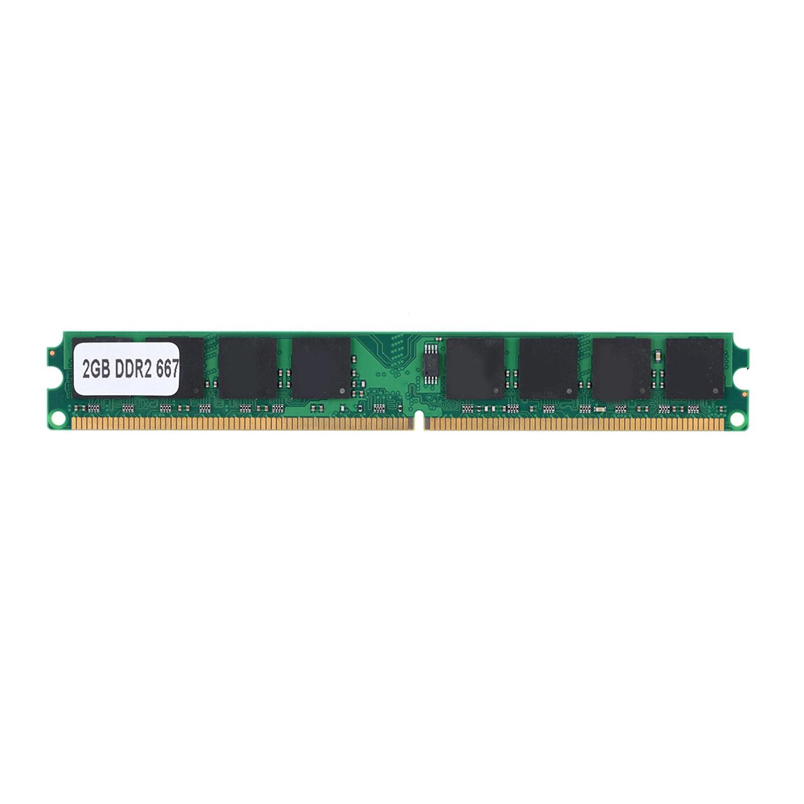 

2ГБ DDR2 667МГц PC2-5300 Оперативна пам ять ПК 240-контактний модуль плата для Intel AMD