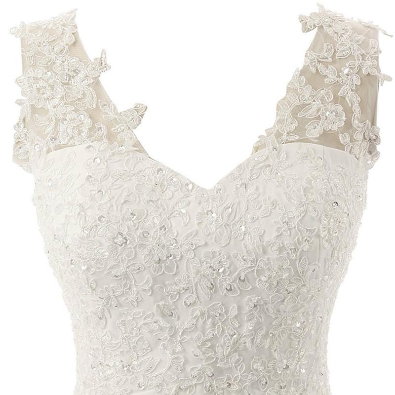 Trailing Wedding Dress One-shoulder Large Size Bride Wedding Chiffon Lace Wedding Dress