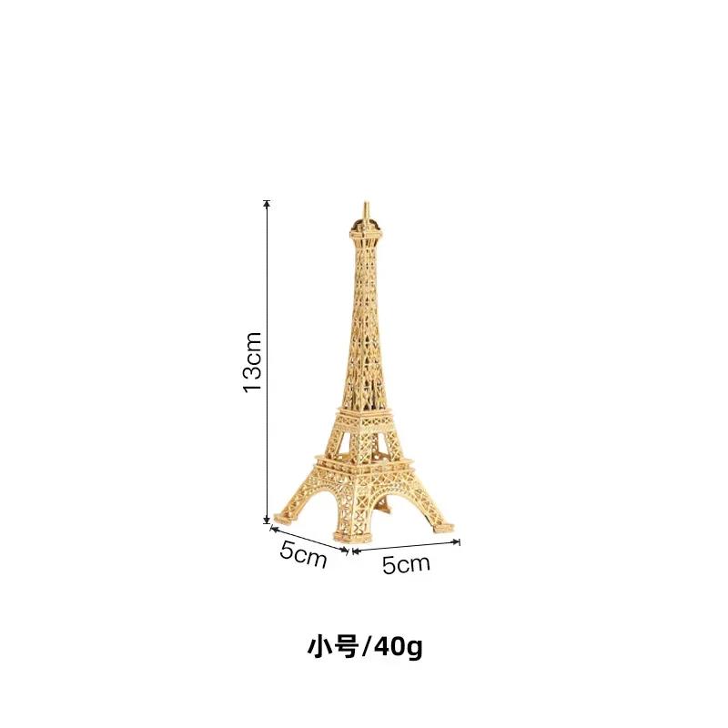 Paris Eiffel Tower Metal Crafts Home Decoration Accessories Figurine Statue Model Souvenir Home Interior Design Ornaments