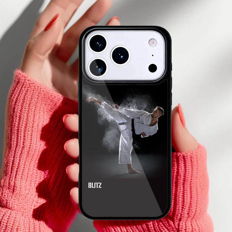 Japan Karate Martial Arts Phone Case for iPhone 17 16 15 14 13 Pro Max Back Cover for 12 11 Pro Coque