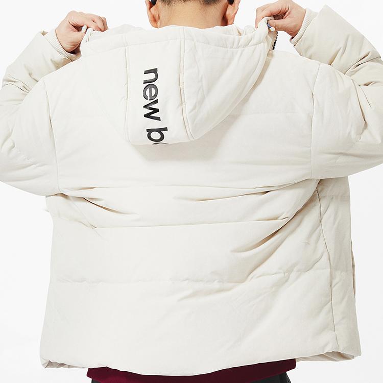 New Balance NBX Down Jacket Winter Men's White AMJ13331-BE