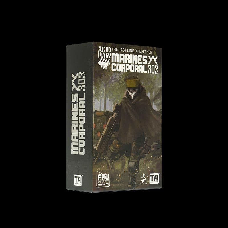 Acid Rain World FAV-A89 Marines Corporal, 1/18 Scale Pre-painted Articulated Military Figure (The Last Line of Defense) by TOYS ALLIANCE