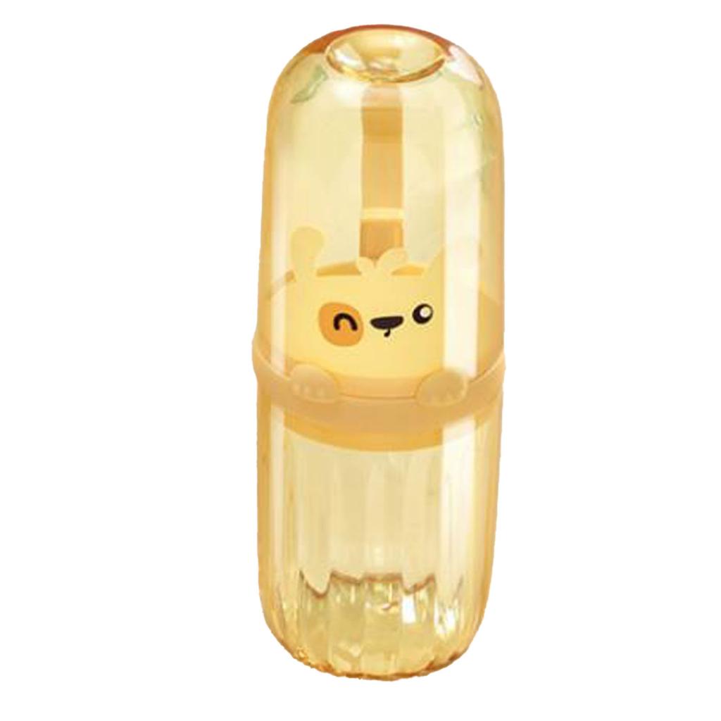 Úložný box na zubní kartáček a zubní pastu, přenosný cestovní držák na zubní kartáčky pro páry, na služební cesty