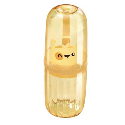 Toothbrush Toothpaste Storage Box Portable Travel Couples Toothbrush Holder for Business Travel