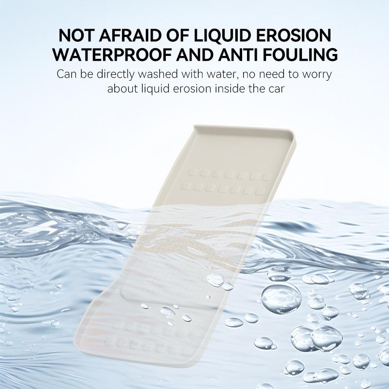 For 25 IONIQ9 Central Control Wireless Charging Silicone Anti Slip Pads, Automotive Specific Modification Accessories