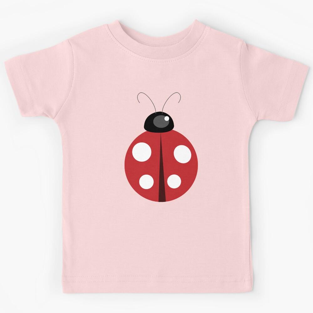Cute Ladybug Kids T-Shirt 130