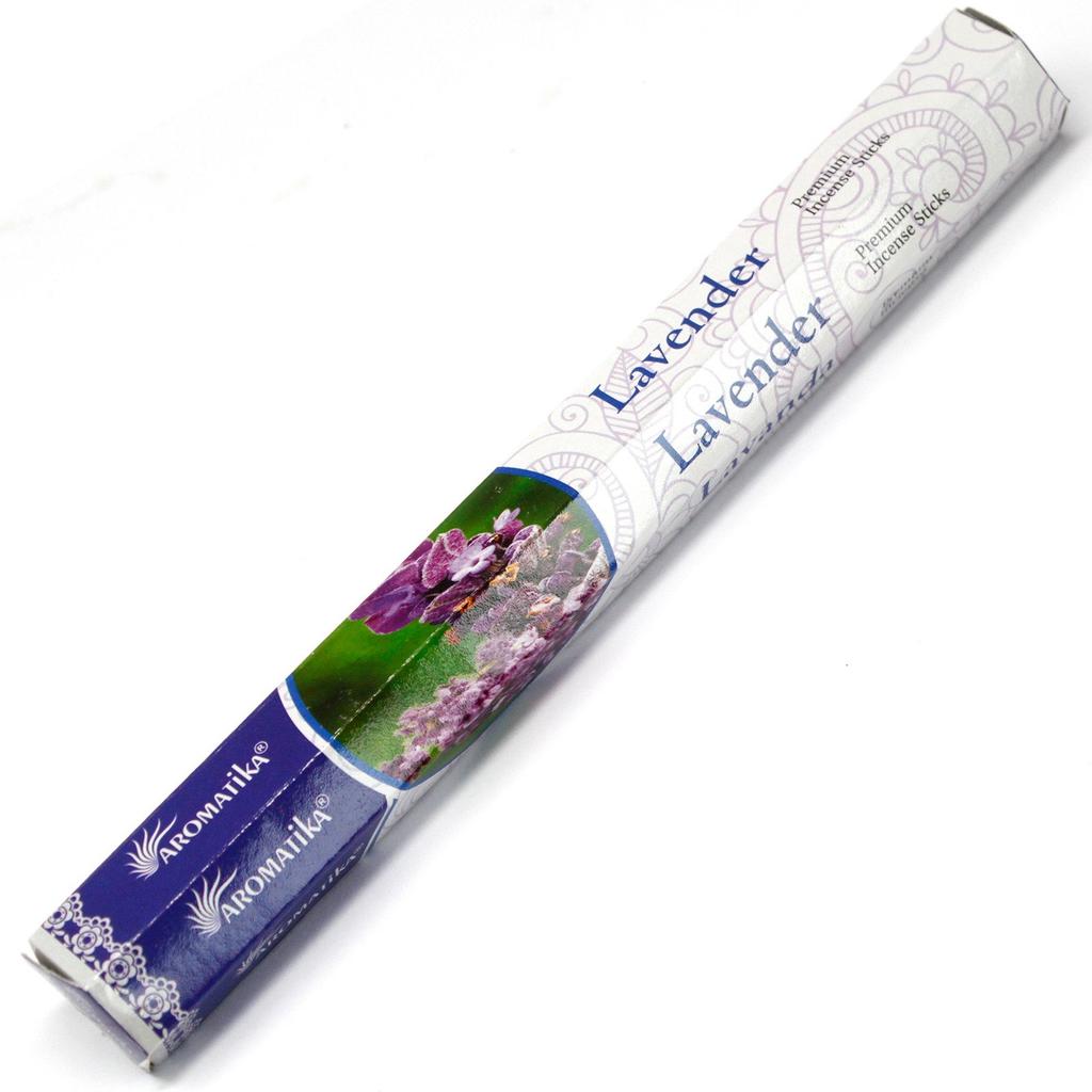 Lavender Incense Sticks 20 Sticks Aromatika