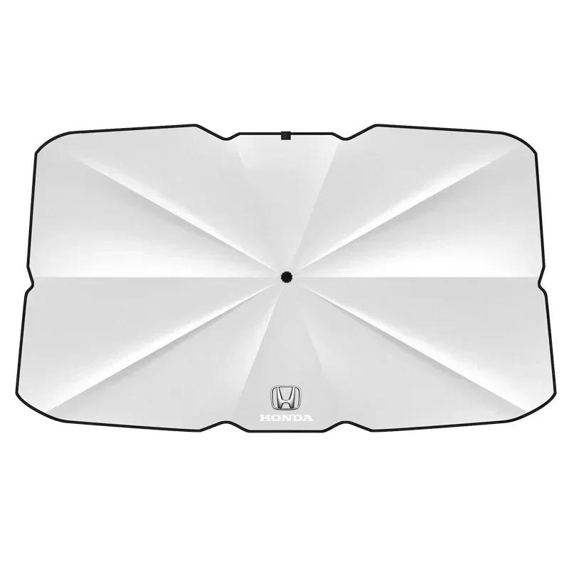 2025 Hot Car windshield Sunshade Foldable Umbrella Protector Parasol For Honda Civic XR-V HR-V City Accord Odyssey Spirior CRV J