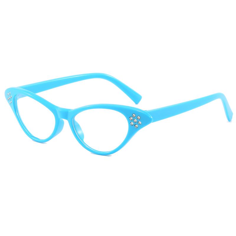 Trendy Retro Rhinestone Women s Glasses Frame: Korean Internet Celebrity Style