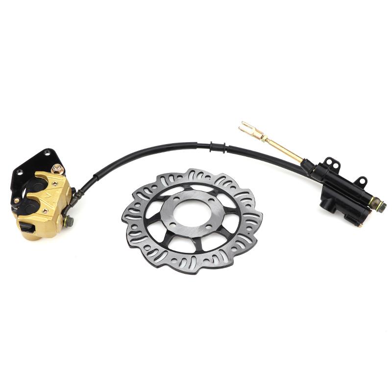 Kit de Freio a Disco Hidráulico Dianteiro / Traseiro para Motocicleta Para a Maioria das Motos de Cross Pit Dirt Bike 50cc-125cc BBR TTR CRF 50 XR Apollo