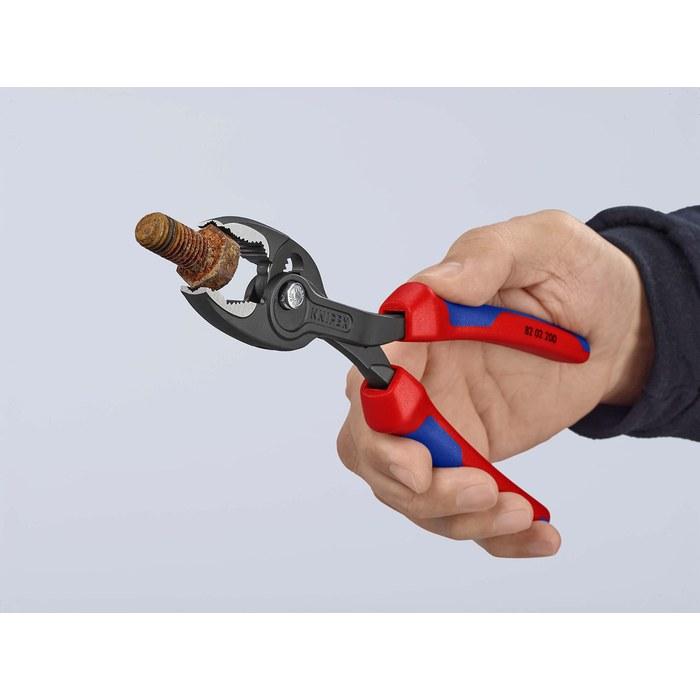 KNIPEX TwinGrip Pliers, 200 mm, 82 02 200