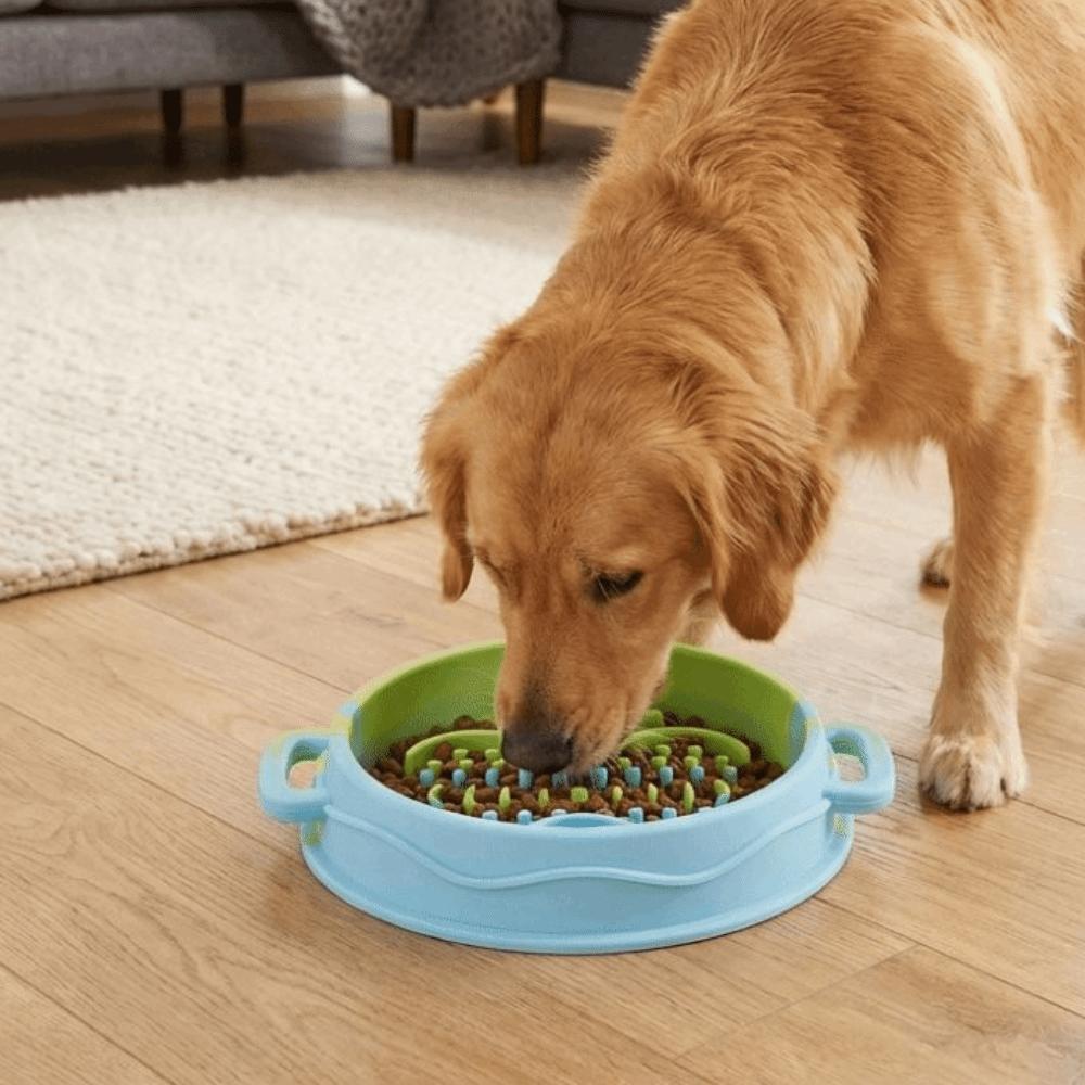 Non-Slip Anti-Choke Bowl Silicone Licking Bowl Portable Pet Food Dish Pets Training