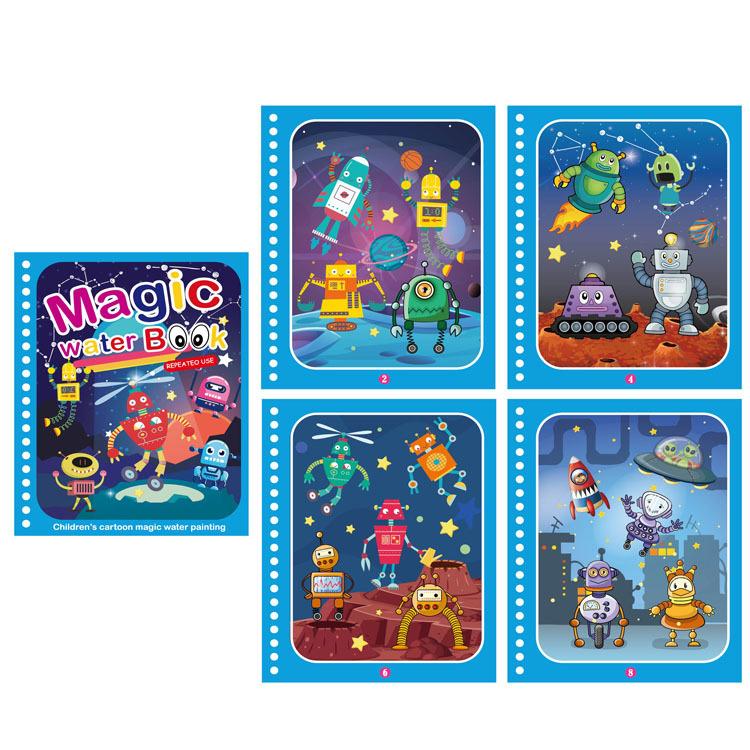 Kids New Magic Water Drawing Books Coloring Books Painting Toys For Kids Birthday Christmas New Year Gift For Boys And Girls