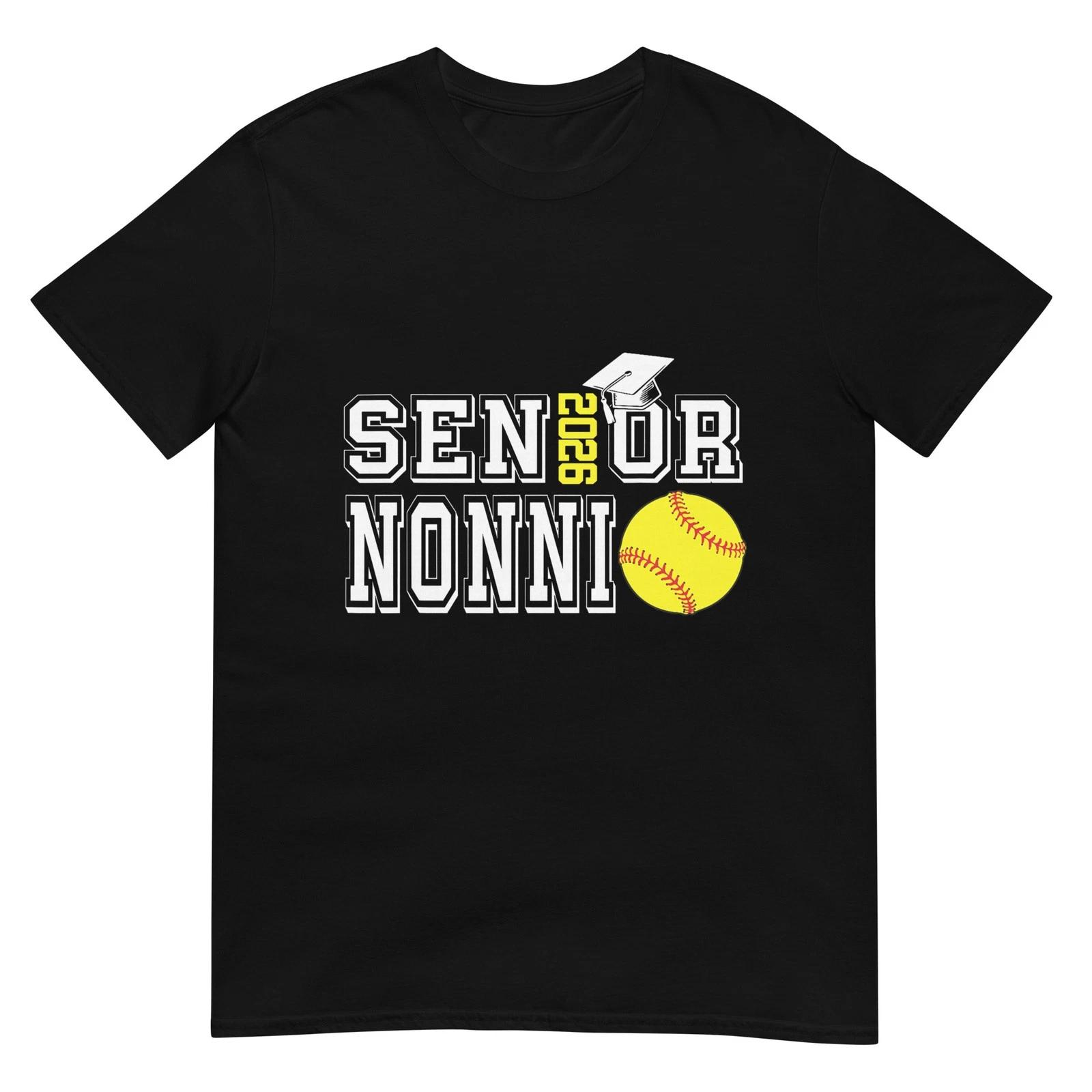 Senior Nonni Class of 2026 Softball Nonni Graduation T-Shirt 4XL