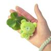 Four Leaf Clover Bear Plush Toy Keychain Cartoon Soft Stuffed Doll Pendant Car Key Ring Backpack Bag Decor Kid Gift