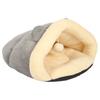 Katzenhöhlenbett Dreiecksbett Warm Weich Bequem Halbgeschlossen Katzenzeltbett Haustier Dreiecksnest für Winter Haustiere Welpe