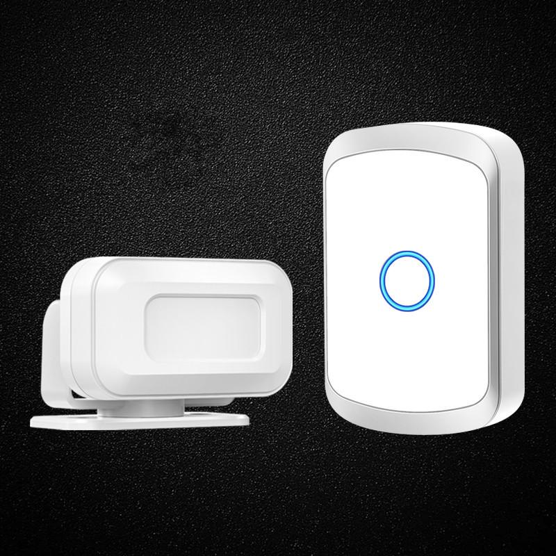 Visitor Welcome Doorbell with Motion Sensor and Voice Reminder