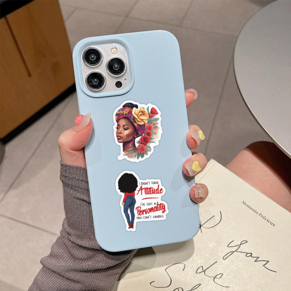 60pcs Suitcase Stickers Waterproof Stickers Scooter Computer Tablet Cartoon Decoration