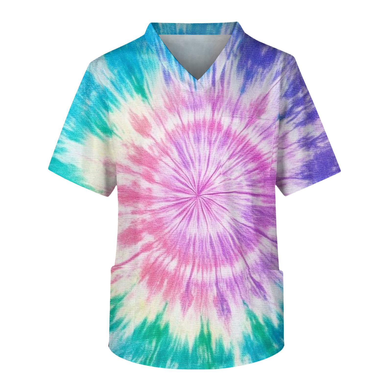 

Мужской повседневный топ с коротким рукавом, V-образным вырезом и принтом, с накладным карманом спереди XXXL