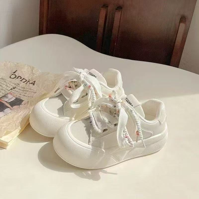 Muffin sole ins thick baseplate shoes new spring and summer bread shoes casual big head shoes