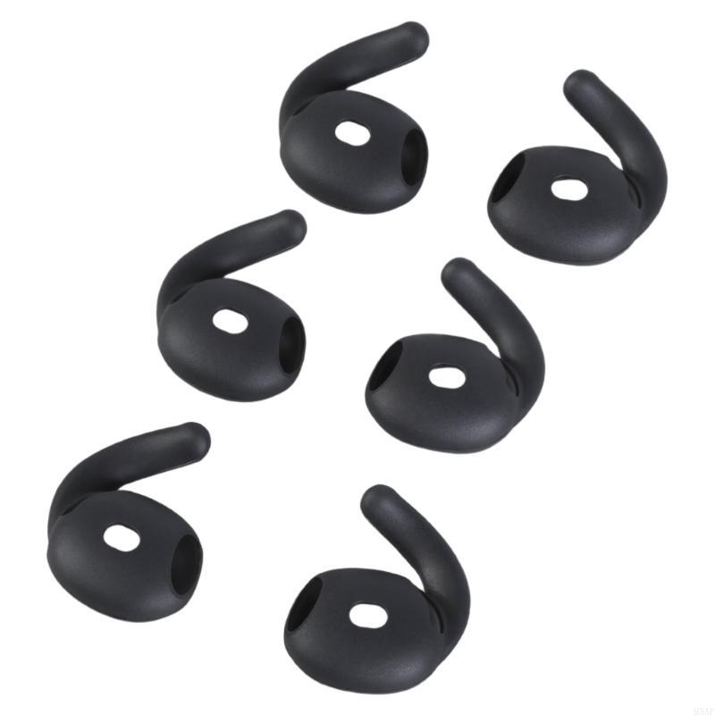 95AF 3Pairs Silicone Ear Hooks Earplugs for Pods 4 Holder Ensuring Comfort and Stability for Men and Women