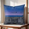 HHiroshi NNagai Cushion Cover Natural Linen Organic Fabric DoubleSided Printing Couch Pillow Covers Home Decor
