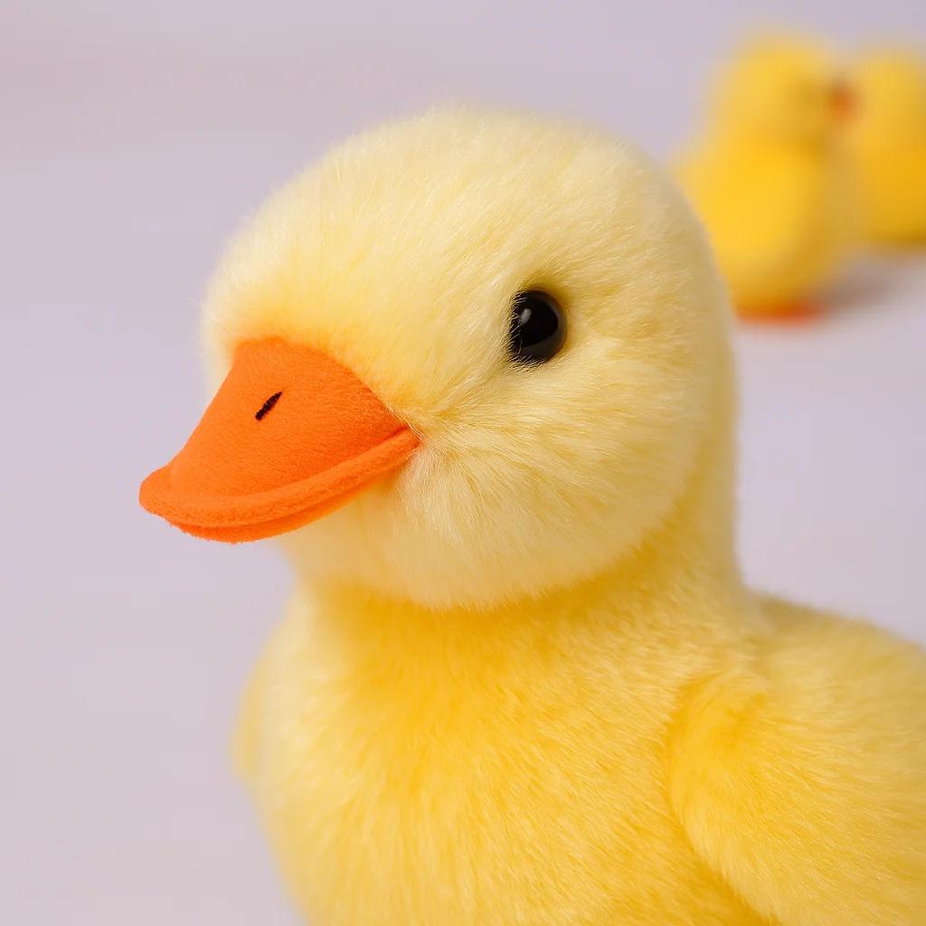 Realistic Plush Chick and Duck Toy Children Gift Cute Animal Stuffed Toy Soft Safe
