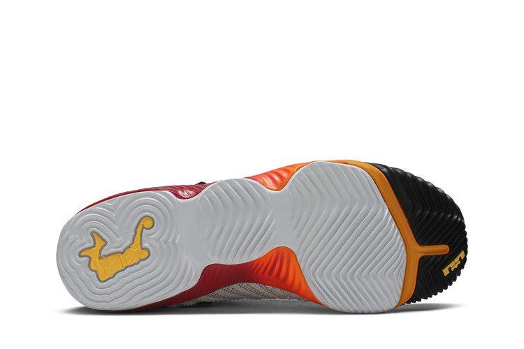 Kids' Sneakers Nike LeBron 16 Strive (GS) White/Laser Orange-Total Orange-Black