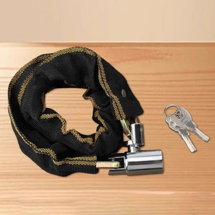 Antitheft Mountain Bike Lock Road Bike Safety Chain Lock With 2 Key Bike Wheel Lock Outdoor Cycling Accessories